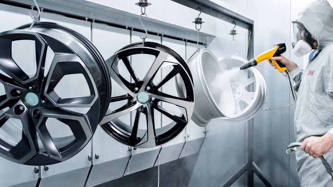 Professionele velgenreparatie en poedercoating